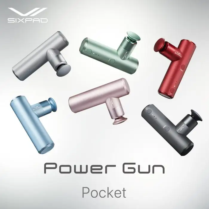 SIXPAD Power Gun Pocket【シルバー】 シックスパッド 家電 マッサージ