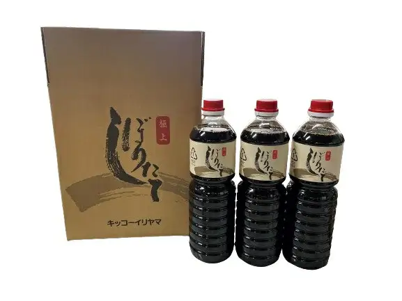 極上しぼりたて醤油1L×6本 | 醤油 濃い口 しょうゆ