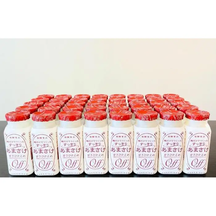 【八海山】麹だけでつくったすっきりあまさけ　118ｇ×40本　麹甘酒　ノンアルコール　砂糖不使用【八海山 麹 こうじ 米麹 甘酒 あま酒 ノンアル 甘さひかえめ ストレート すっきり 味わい ホット 飲み切り】