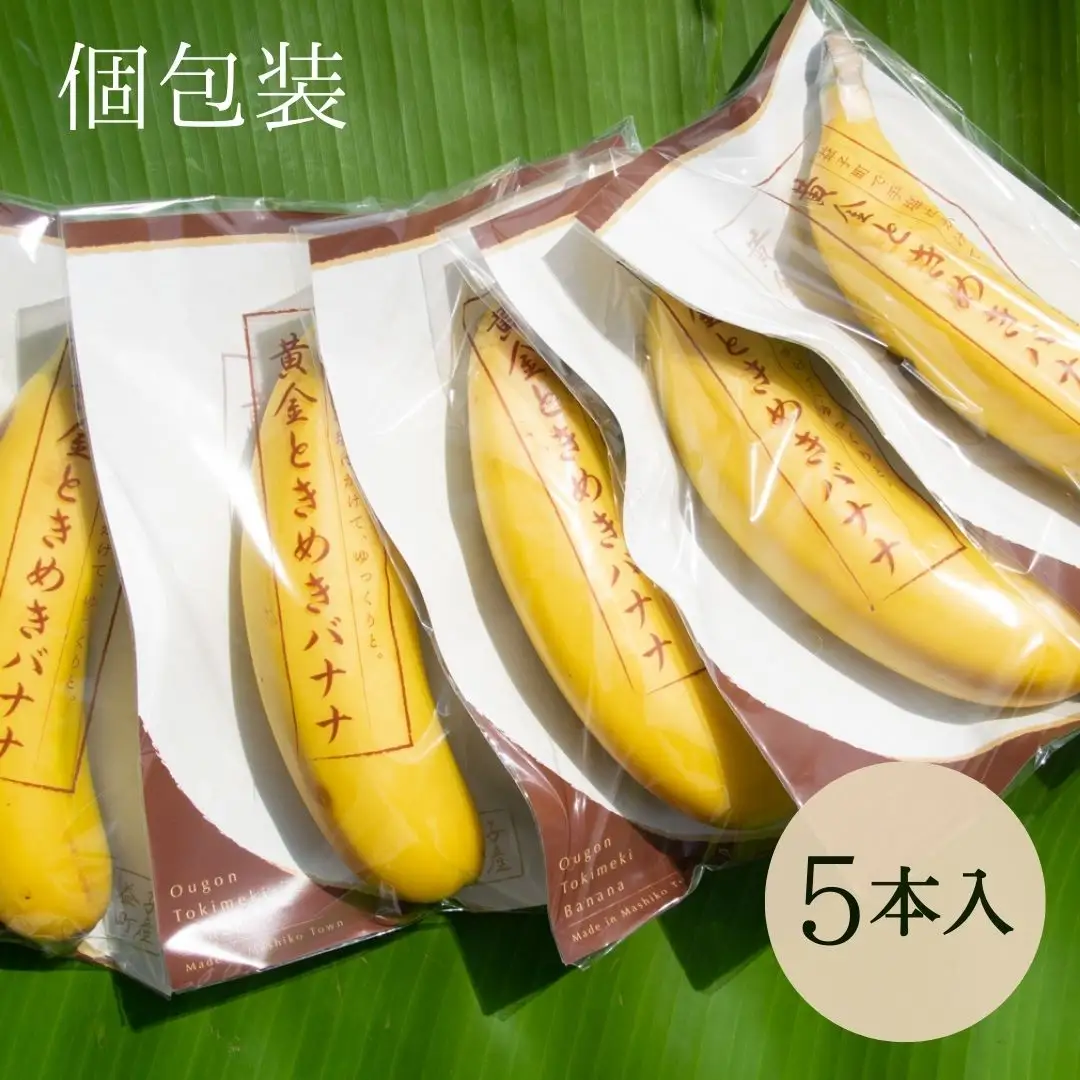 【先行予約】黄金ときめきバナナ1kg以上（CA001）