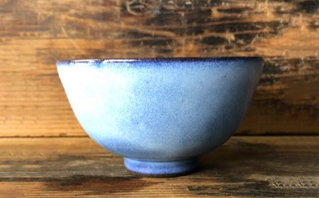 龍善ブルー ご飯茶碗 小サイズ 茶碗