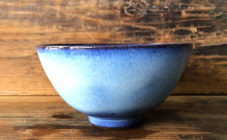 龍善ブルー ご飯茶碗  大サイズ 茶碗