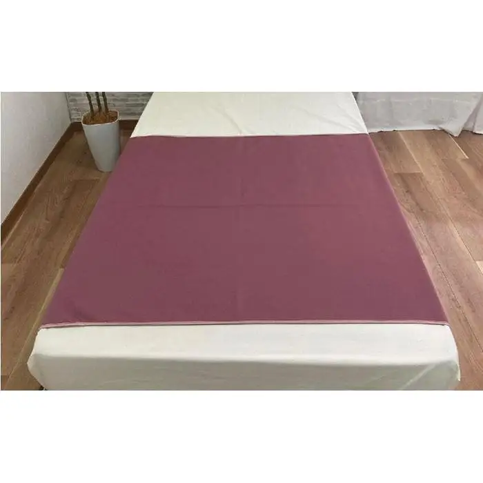 洗える消臭・防水おねしょシーツ 部分用（150×100cm）ワイン BS-3H
