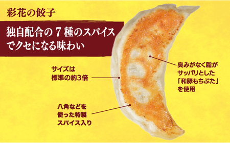 【彩花】　餃子10個入り