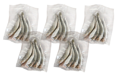 先行予約 2027年2月発送 北海道 厚岸産 丸干しコマイ 190g×5パック ソウルフード 魚貝類 干物 焼魚 おつまみ 冷凍 厚岸湖 天日干し 焼くだけ おかず 