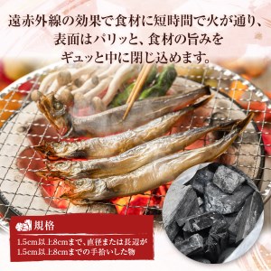 うなま 備長炭 (2級並) 3kg [宮崎県農業協同組合 八菜館ひゅうが店 宮崎県 美郷町 31ap0012]