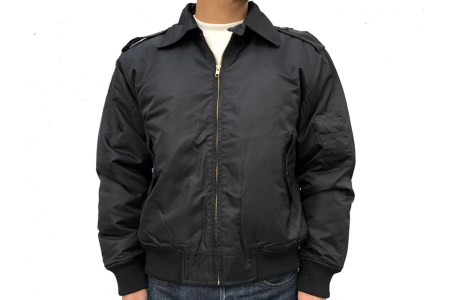 フライトジャケット(戦艦大和・刺繍入り) Lサイズ ブルゾン ジャンパー アウター 大きめ ゆったり 防寒性 広島県 呉市 ku091-004-l-r