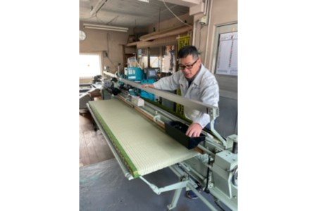風水畳細工龍の置物 四角形 B インテリア 畳 送料無料 広島県 呉市 ku119-004-r