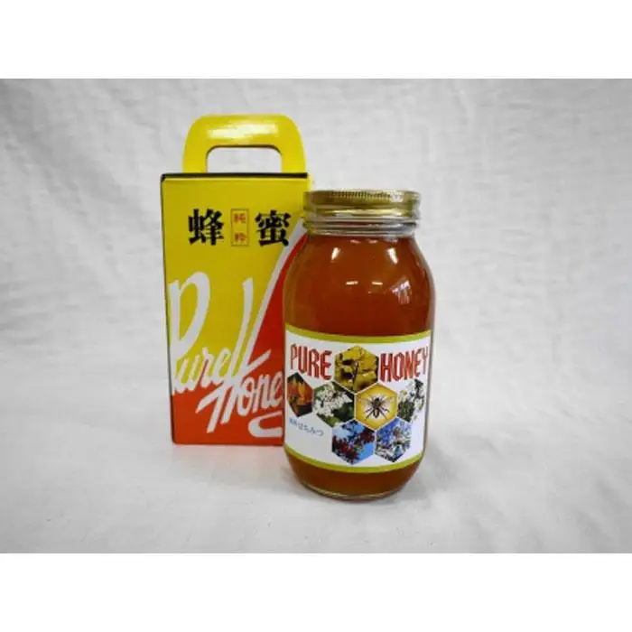 純粋百花はちみつ1.2kg 自然豊かな和歌山県有田川町産（数量限定品）