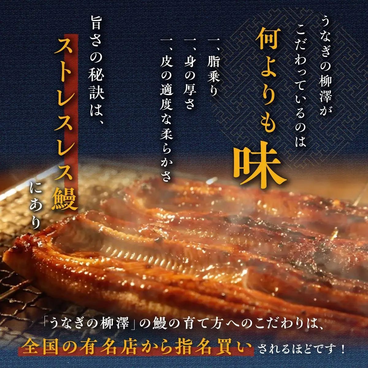 うなぎ の柳澤 うなぎ 蒲焼2尾（計340g）