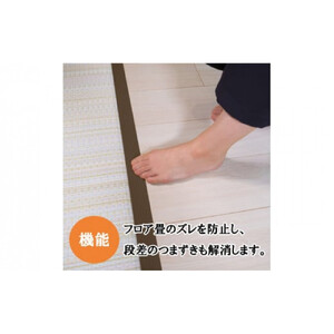 MIGUSAフロア畳専用枠材（4枚施工・正方形）　ストレート：8本、コーナー：4個