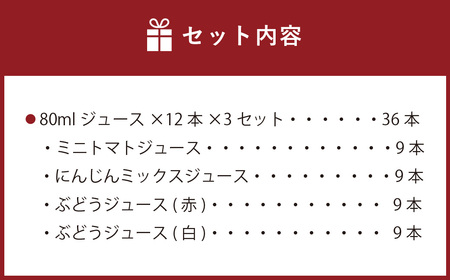 北海道野菜と果実のジュースセット（F-110-1）