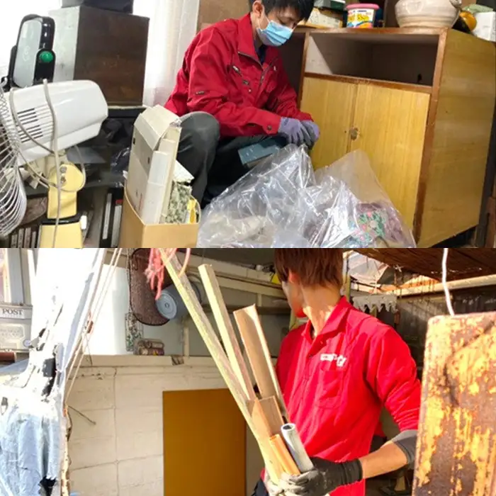 不用品回収（軽トラック1台分）便利屋アイン岩国本店　※お申込み前にご連絡ください