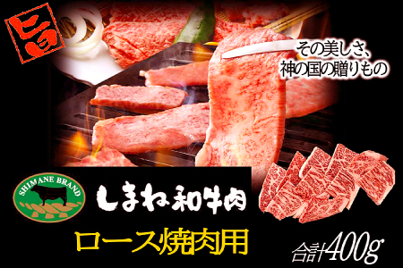 B-1018 しまね和牛 ロース(焼肉用) 400g