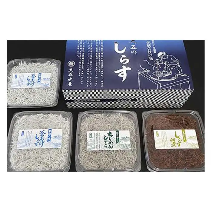 しらす・ちりめん・佃煮3色セット「海風」 umikaze［DN12］