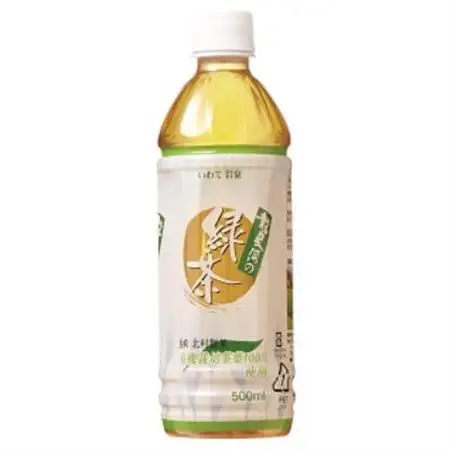 龍泉洞の緑茶　500ml×24本_デカフェ 緑茶 お茶 ペットボトル 飲料 人気 美味しい_【1245986】
