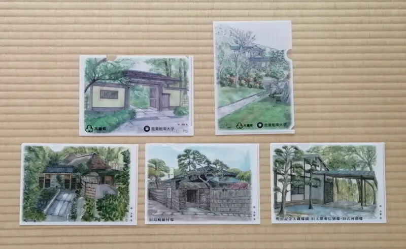 【限定20セット】旧吉田茂邸５周年記念品　Aセット　トートバック　クリアファイル　一筆箋【 神奈川県 大磯町 】