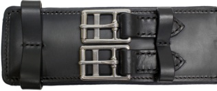 SOMES　Reiz　ドレッサージュ革腹帯（60cm）（ブラック） [北海道 砂川市 012260009]