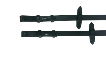 SOMES　Reiz　乗馬用布手綱（ブラック） [北海道 砂川市 12260037] 