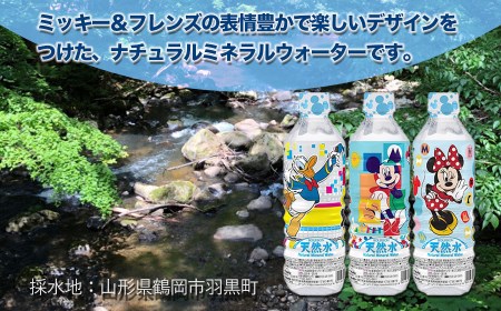 ディズニーデザインの天然水