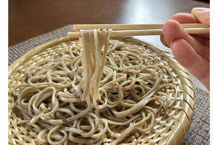 妙高田舎蕎麦 つゆセット4人前 特製つゆ付き 生めん 太打ち 打ち立て