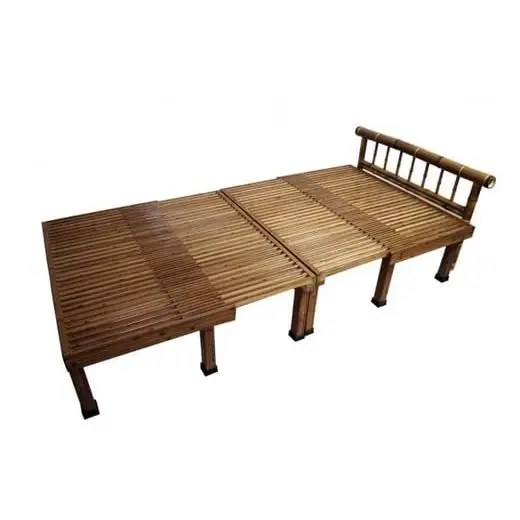 竹家具専門店【梅里竹芸】ベンチベッド＜19-8a＞