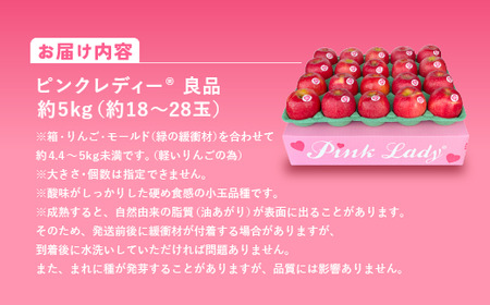  信州安曇野　 ピンクレディー® 　約5kg　（大）