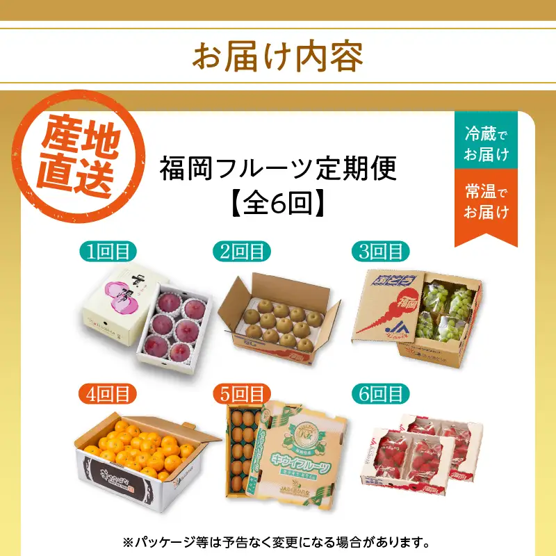 福岡フルーツ定期便【全6回】盛りだくさん果物お届け定期便　JAふくおか八女からお届け！！  梨 豊水 幸水 シャインマスカット みかん ミカン あまおう いちご 貴陽 すもも キウイ くだもの 人気 旬 高糖度 甘い アフター補償 数量限定 期間限定 産地直送 福岡県 八女市 002-T004
