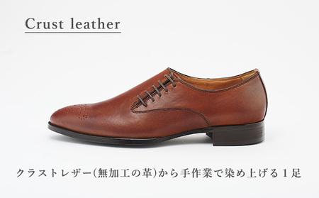 ORIGIO オリジオ 牛革ビジネスシューズ 紳士靴 ORG102（ブラウン）【ファッション・靴・シューズ・革製品・革靴】 光沢感  BN002 25.0cm