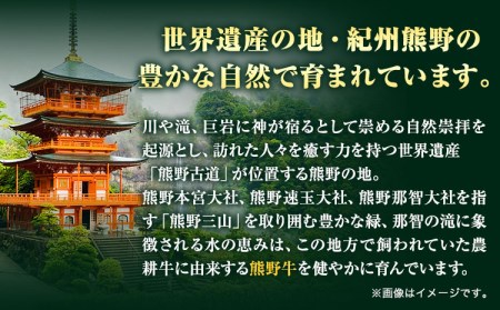 熊野牛 ロースすきやき用 400g すきやき