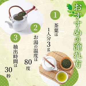 リーフ緑茶てきてき「笑」100g×5本 a0-353