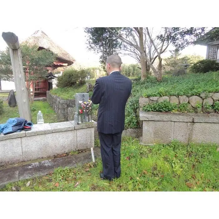 お墓参り代行　清掃サービス（仏花1対付き）