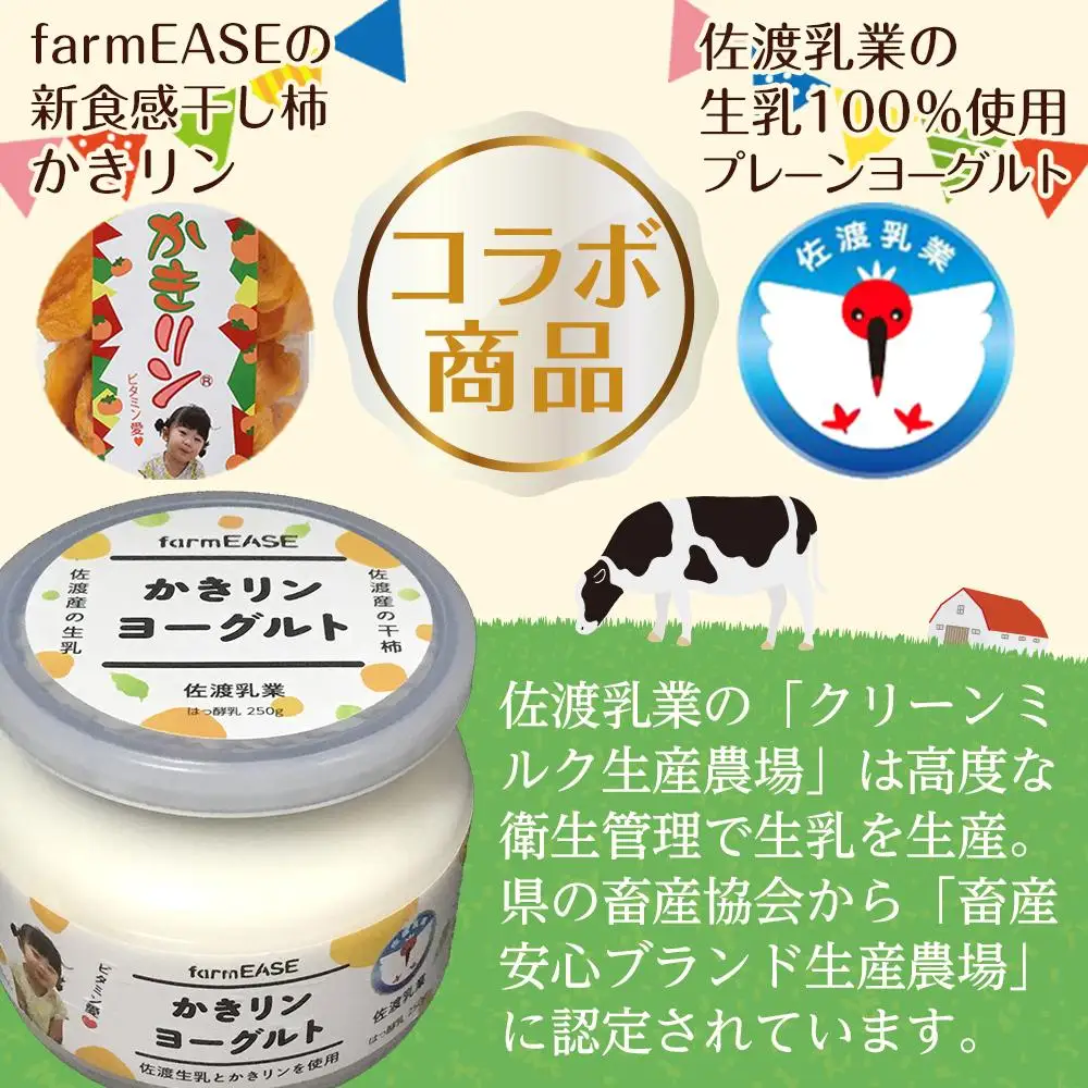 かきリンヨーグルト　5パック