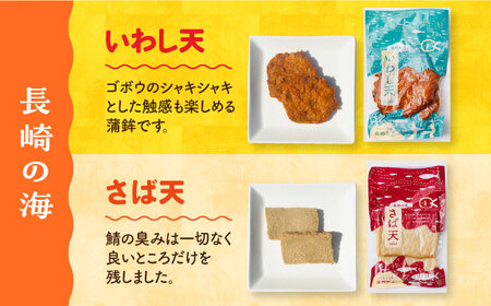 【毎月8品×6回定期便】かまぼこ詰合せ8品 計48品 長崎井上蒲鉾 [EAG025]  蒲鉾 かまぼこ カマボコ 練り物 おでん 魚 食べ比べ セット 詰め合わせ 長崎 ながさき 贈答 ギフト 定期便