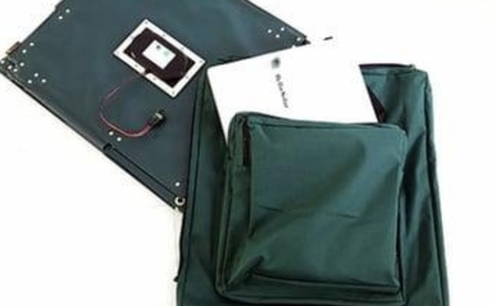 折り畳み式ソーラーパネルと蓄電池【nanoGrid】【nabe0003】