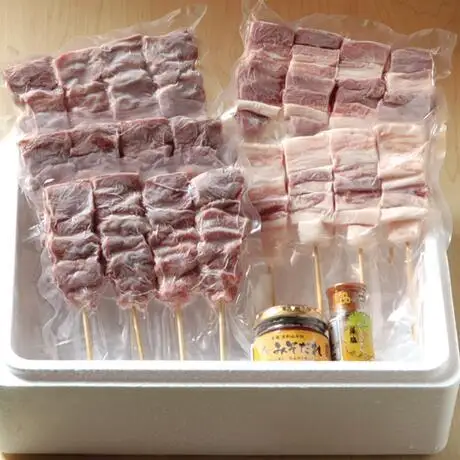 ひびき味くらべセット ／ 豚肉 彩の国黒豚 やきトン串 埼玉県