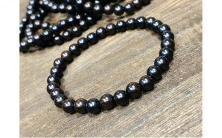黒檀ブレスレット アクセサリー 天然石 ブレスレット