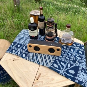 HEXA-TABLE【なごむ】[ テーブル アウトドア キャンプ バーベキュー BBQ 軽量 収納 コンパクト ] ヘキサテーブル 6角形 折り畳み 無塗装品 着色 塗装 自由 針葉樹構造用合板 12mm厚 