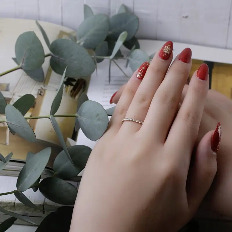 舞ピンクゴールド ダイヤモンド0.1ct【N10-002】