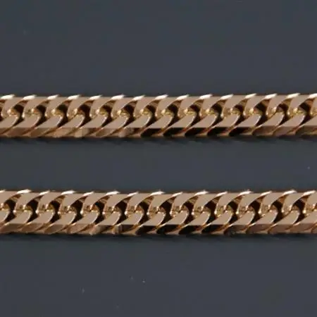 K18喜平6面Wネックレス50g【長さ50cm・幅6.0mm・厚さ2.1mm】【配送不可地域：沖縄県】【1320503】
