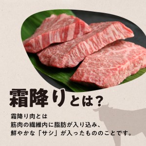 鹿児島黒毛和牛霜降りステーキ3枚（約300g入り） K130-014 肉 牛肉 冷凍