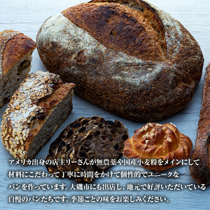 Lee's Breadまるごとカンパーニュおまかせセット　天然酵母パン　ハード系ブレッド　カンパーニュ　配送地域限定【 神奈川県 大磯町 無農薬 国産小麦粉 天然酵母 バブカほうじ茶 フルーツナッツライ麦 贈答品 父の日 お歳暮 】