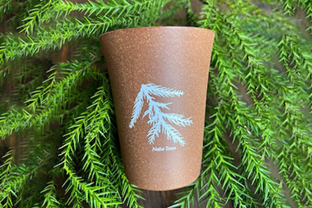 木頭杉のボタニカルタンブラー -BOTANICAL Tumbler- NW-2│杉 木頭杉 タンブラー フリーカップ グラス コップ ボタニカル アウトドア 食器 贈答 ギフト プレゼント 徳島県 那賀町 那賀ウッド