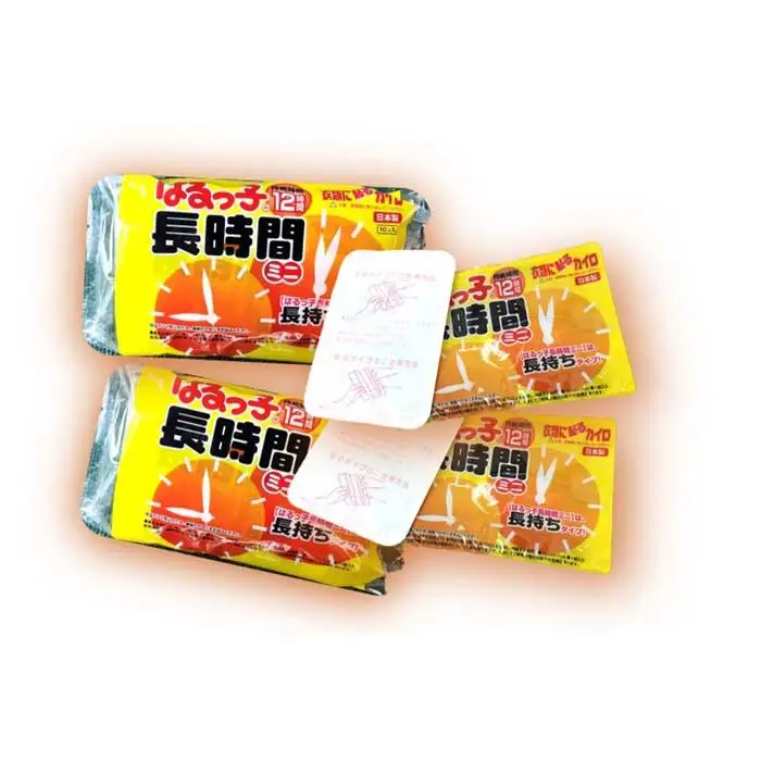 使い捨て「貼る長時間カイロ」ミニサイズ10枚入×10パック