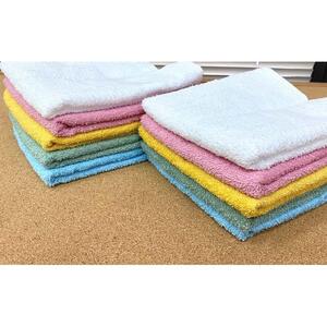 【大阪泉州タオル】ネイチャーカラー フェイスタオル10枚セット