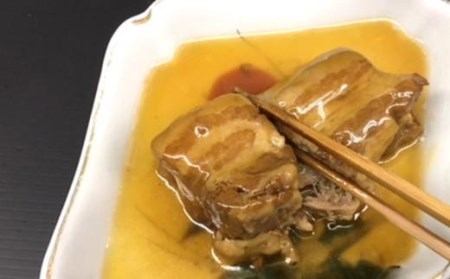 老舗料理屋がお届けする【国産】豚の角煮　6個入  / 豚の角煮 国産豚の角煮 豚の角煮６個入 貝塚産豚の角煮 老舗料理屋の豚の角煮　豚の角煮