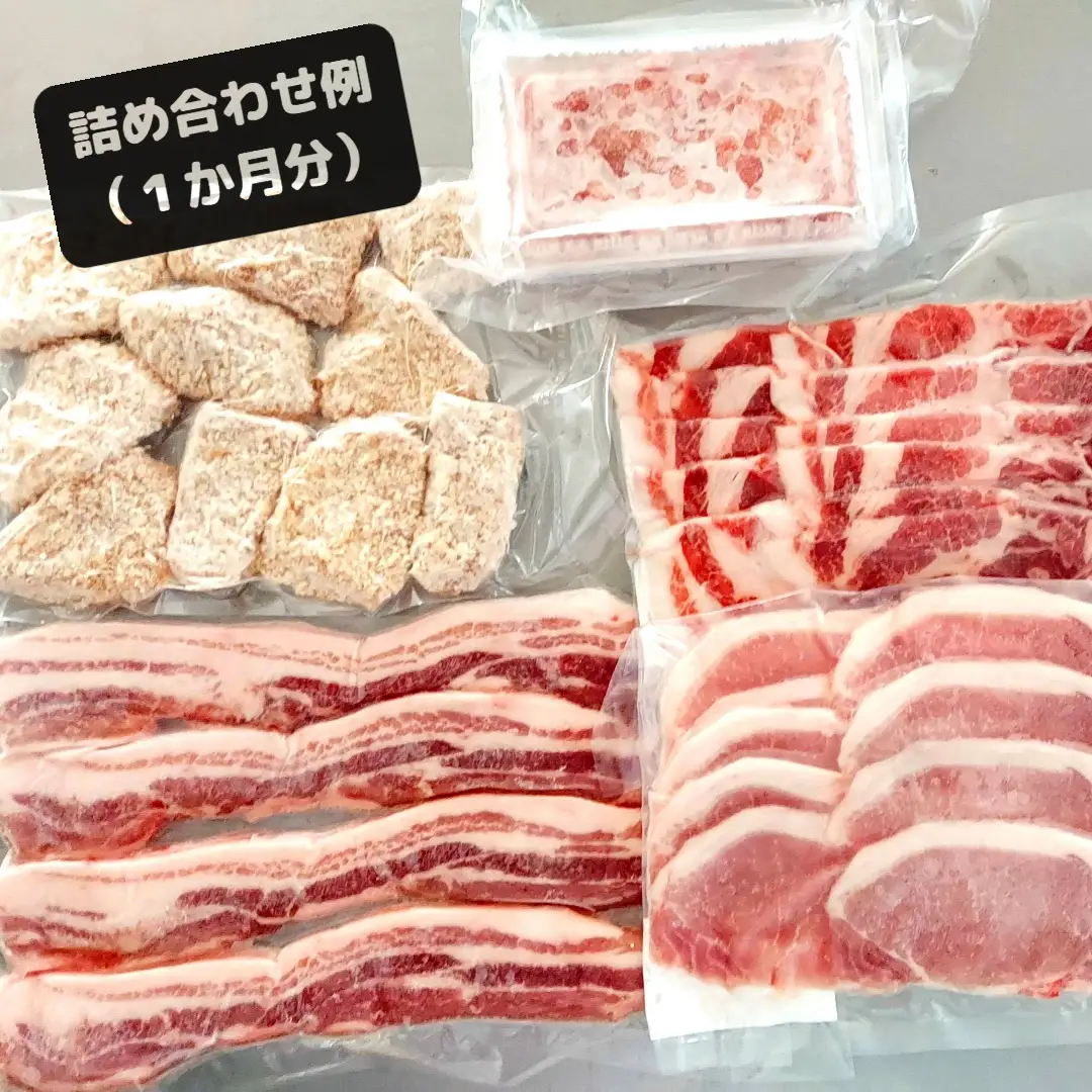 オンリーBOO月替わりおすすめ豚肉セット定期便（半年） [198]