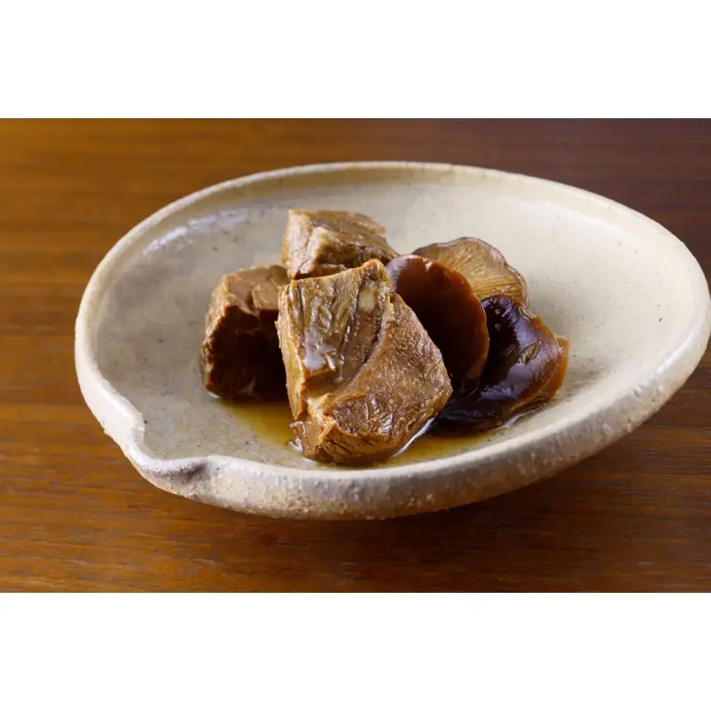 紫野和久傳【牛とあわび茸の旨煮】