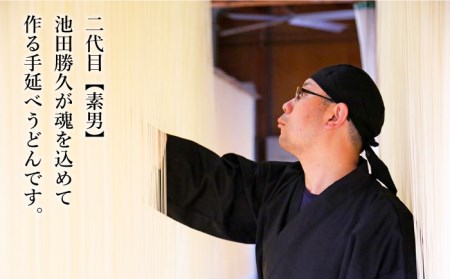 【 定期便 年6回】手延べ うどん 1.5kg （50g×30束） / 島原手延べ うどん ウドン 饂飩 乾麺 麺 / 南島原市 / 池田製麺工房 [SDA060]