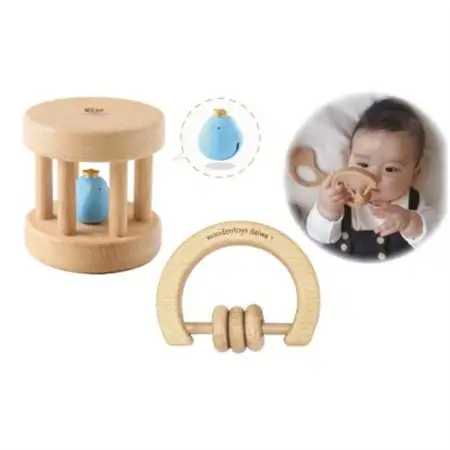 木製おもちゃのだいわのはじめてBaby Gift Set(5点セット)_雑貨・日用品 ベビー用品  _【1397644】